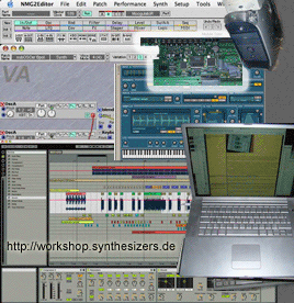 audio computer laptop powerbook sequencer sequenzer workshops moogulator